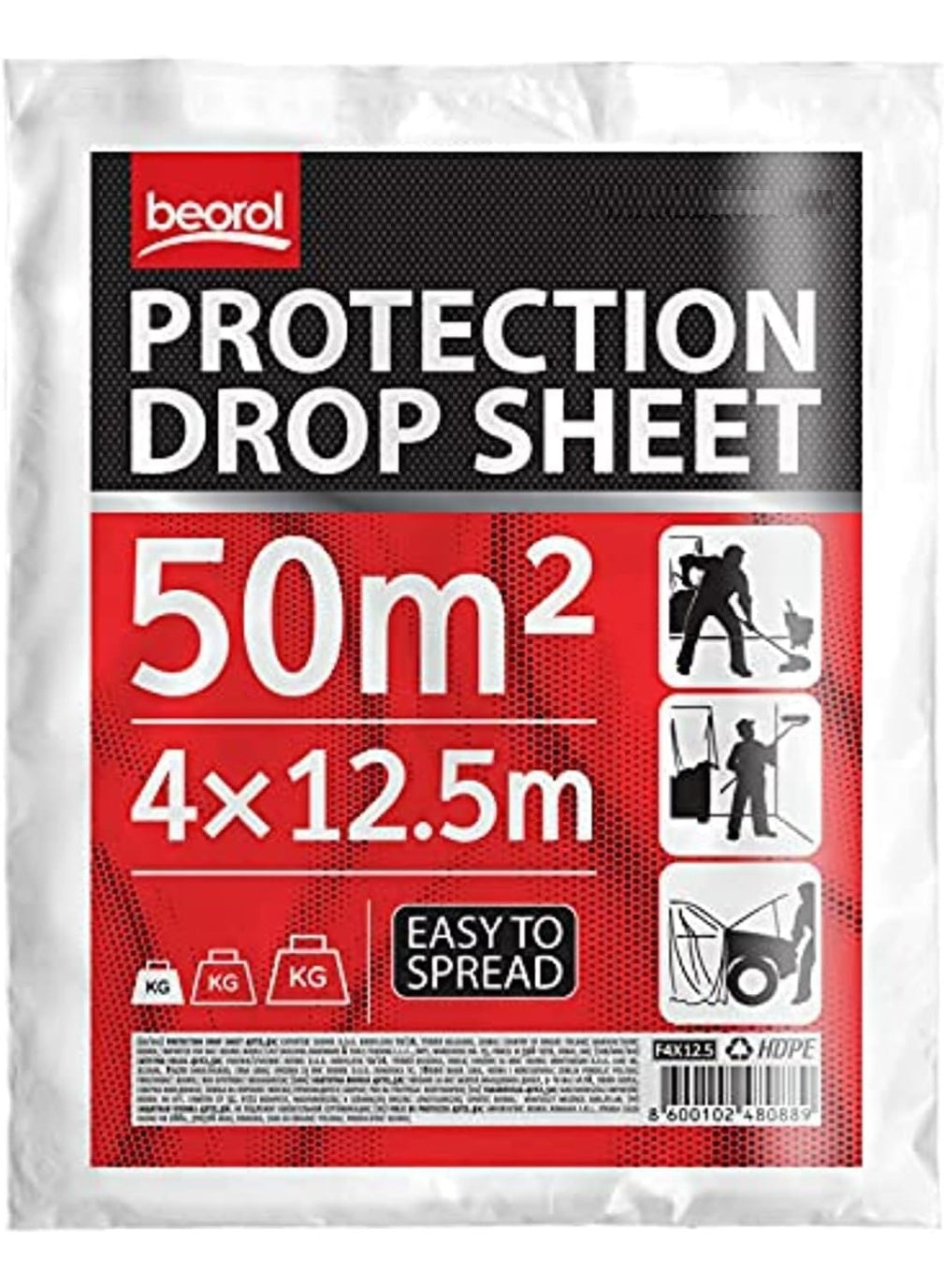 Beorol Protection Drop Sheet 4 X 12.5 M